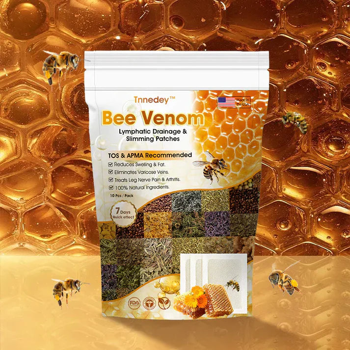 Original Bee Venom Foot Patch II Detox Patches 🌿👣(Set of 10+10) - Buy 10 Get 10 Free
